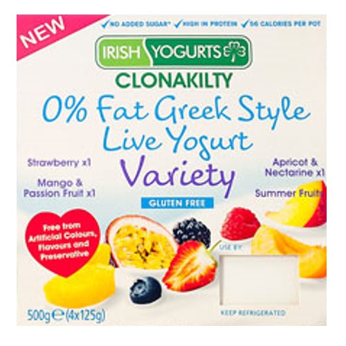 0 fat greek yogurt