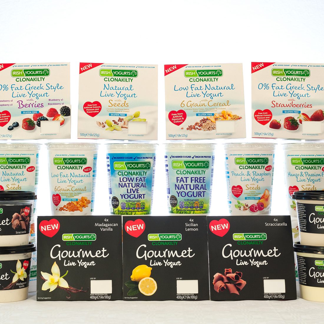 Check Out Our New Products Irish Yogurts Clonakilty All in one Photos