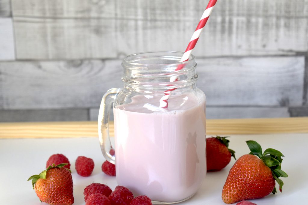 Strawberry & Raspberry Smoothie