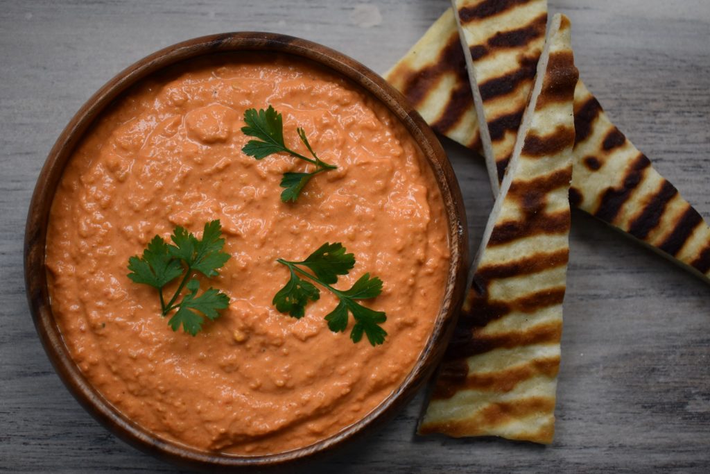 Roasted Red Pepper Dip by Chef Shane Deane