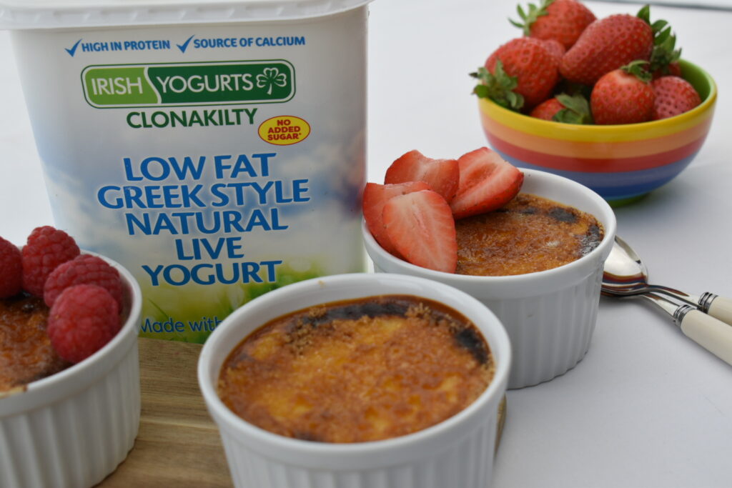 Greek Style Yogurt Crème Brûlée