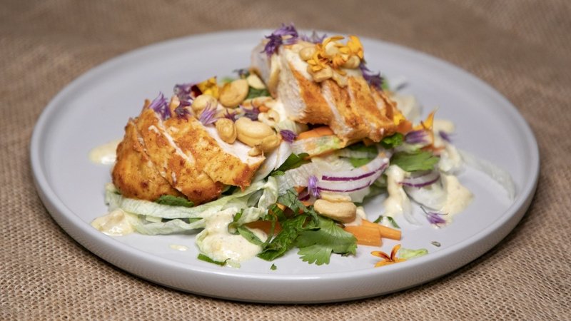 Chef Eunice Power's Tandoori Chicken Salad