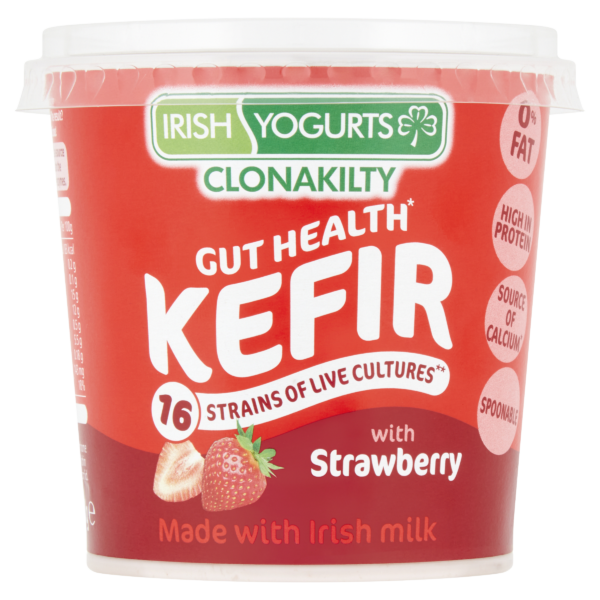 Irish Yogurts Clonakilty Spoonable Kefir Strawberry 350g