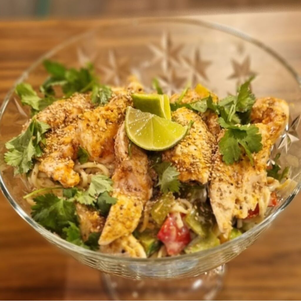 Cajun Chicken & Noodle Salad