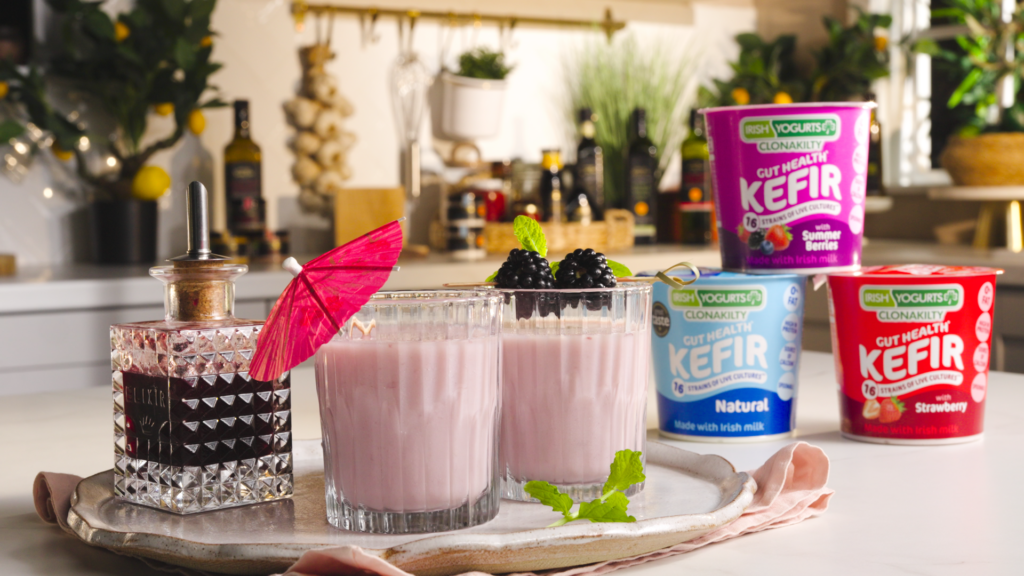 Summer Berry Fizz Mocktail