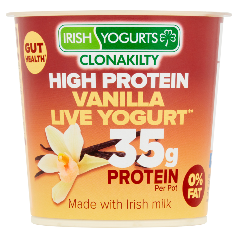 High Protein Vanilla Live Yogurt 350g Irish Yogurts Clonakilty Try