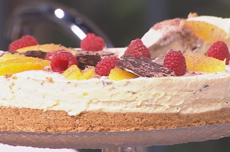 Orange & Chocolate Chip Cheesecake