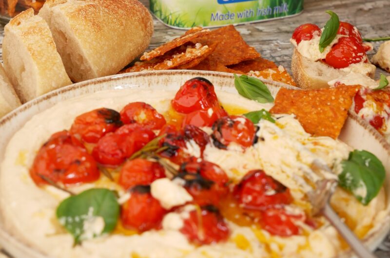 Roasted Cherry Tomato and Feta Dip