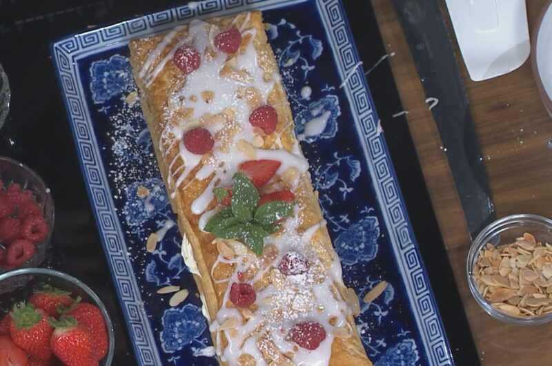 Custard Pastry Slice