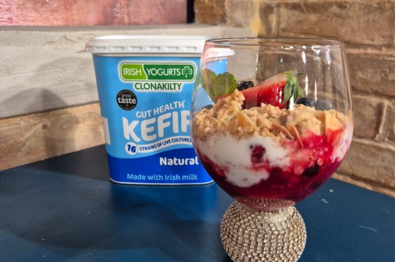 Kefir & Fruit Crumble