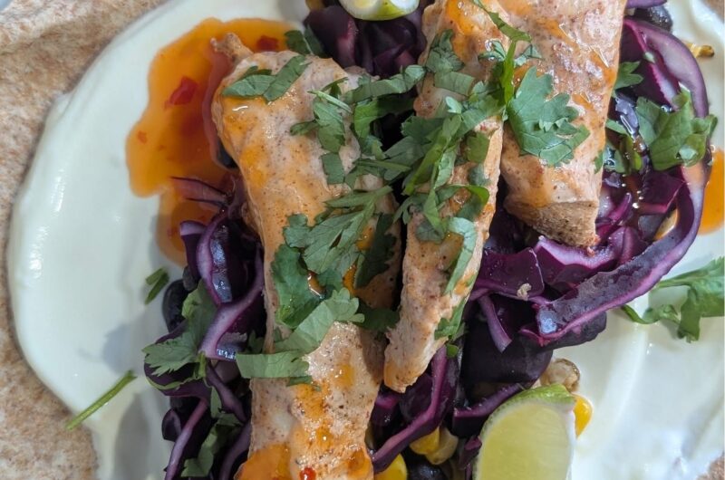 Chicken & Sweetcorn Tacos